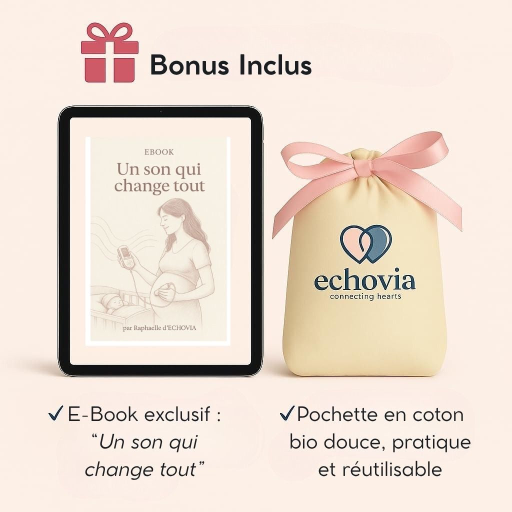 Doppler fœtal portable ECHOVIA – Marque française haut de gamme
